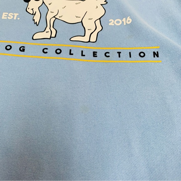 GOAT USA blue graphic sweatshirt unisex size small - Picture 6 of 9